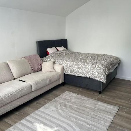 Maisonnette Avec Terrasse Avec Spa Privatif Lutterbach Bagian luar foto